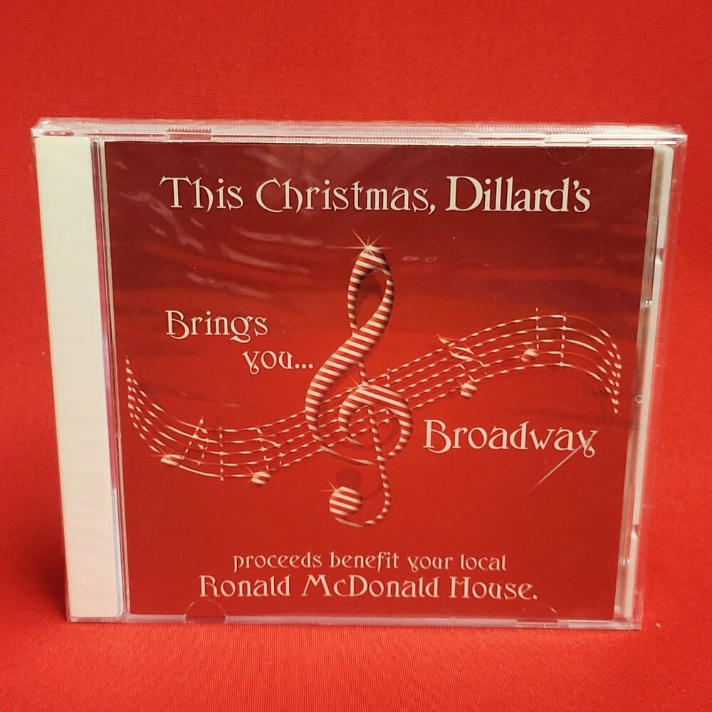 This Christmas Dillards Brings You Broadway CD 2005 New Sealed